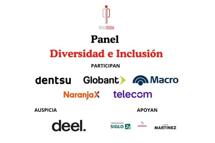 Se realizará un panel sobre Diversidad e Inclusión en el marco de Premios Persona