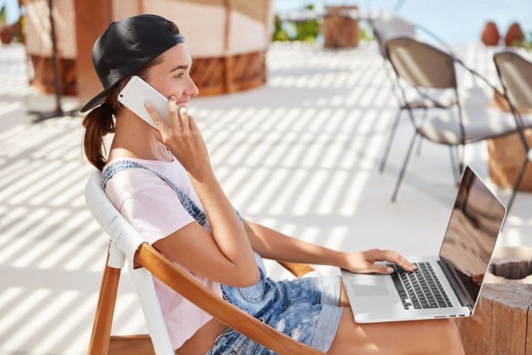 “¿Me escuchás?”: los problemas de las calls desde la playa